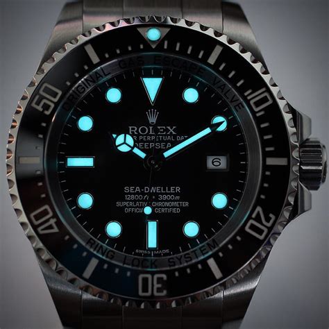 rolex sea dweller lume|2022 rolex sea dweller.